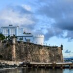 fort, ocean, blue sky, water, sky, blue, nature, puerto rico, castle, blue castle, puerto rico, puerto rico, puerto rico, puerto rico, puerto rico