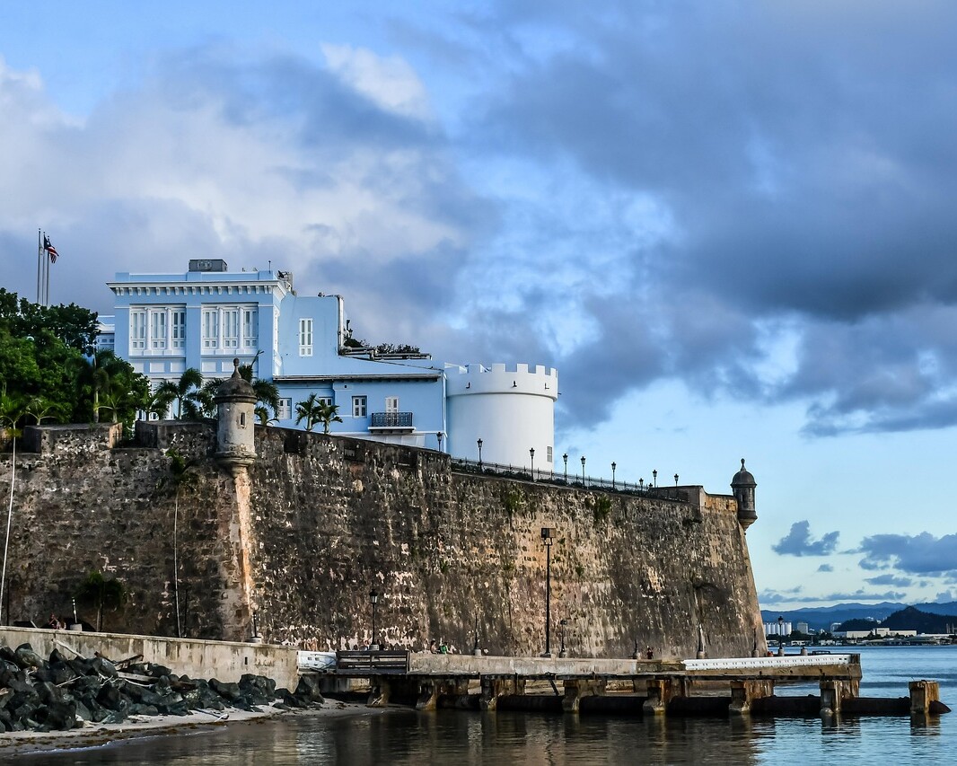 fort, ocean, blue sky, water, sky, blue, nature, puerto rico, castle, blue castle, puerto rico, puerto rico, puerto rico, puerto rico, puerto rico